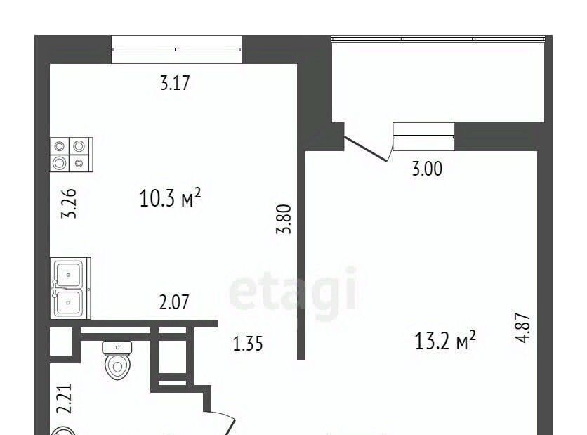 квартира г Люберцы микрорайон Зенино ул Дружбы 7к/2 ЖК Самолет мкр, Некрасовка фото 2