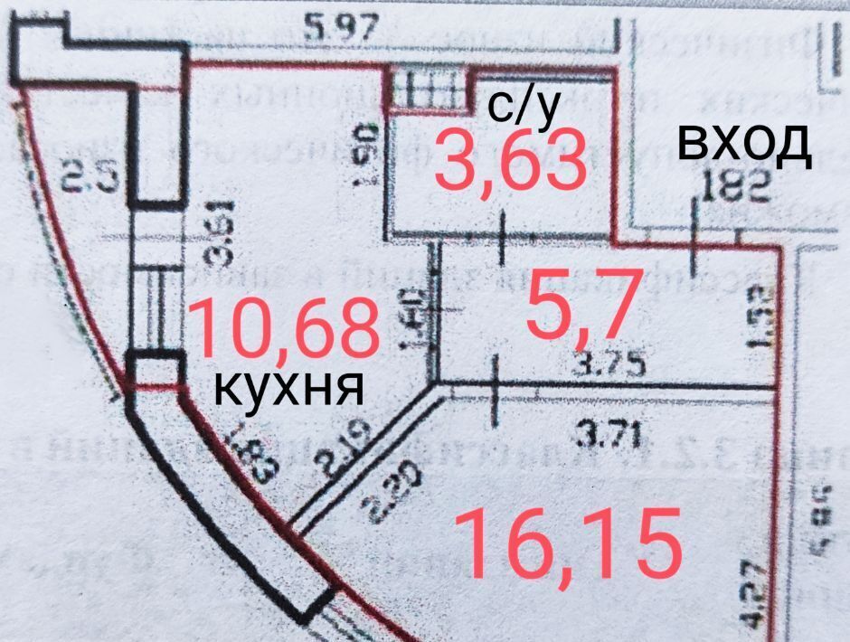 квартира р-н Всеволожский д Новое Девяткино ул Арсенальная 7 Девяткино фото 19