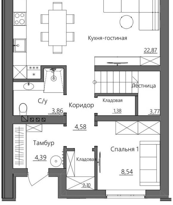 дом р-н Уфимский д Начапкино таун-парк Андерсен фото 3