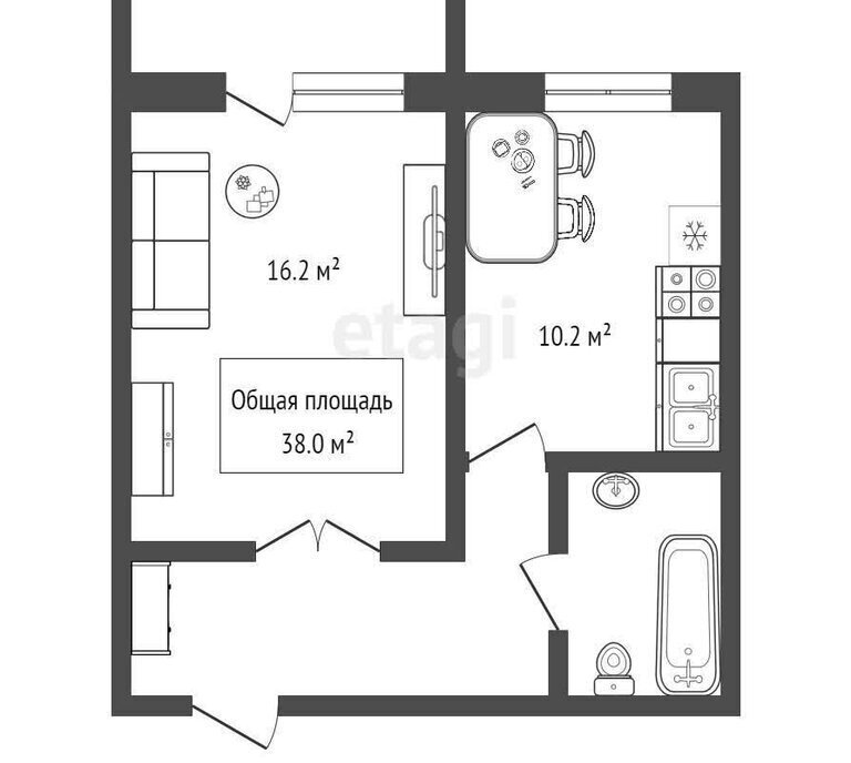 квартира г Бердск ул Островского 122 Речной Вокзал фото 17