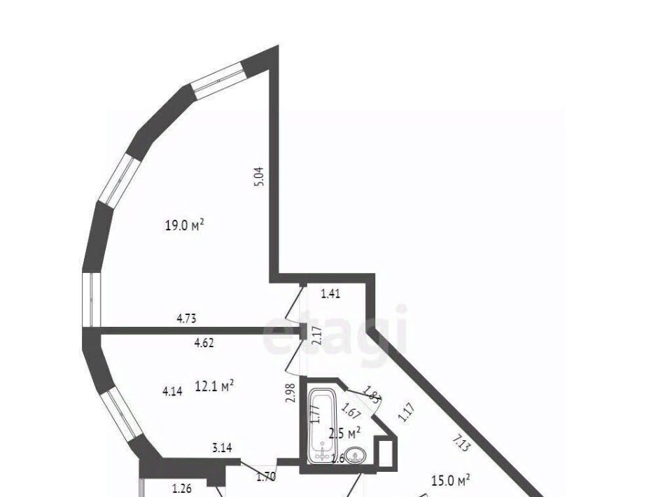 квартира г Якутск ул Губина 11 фото 8