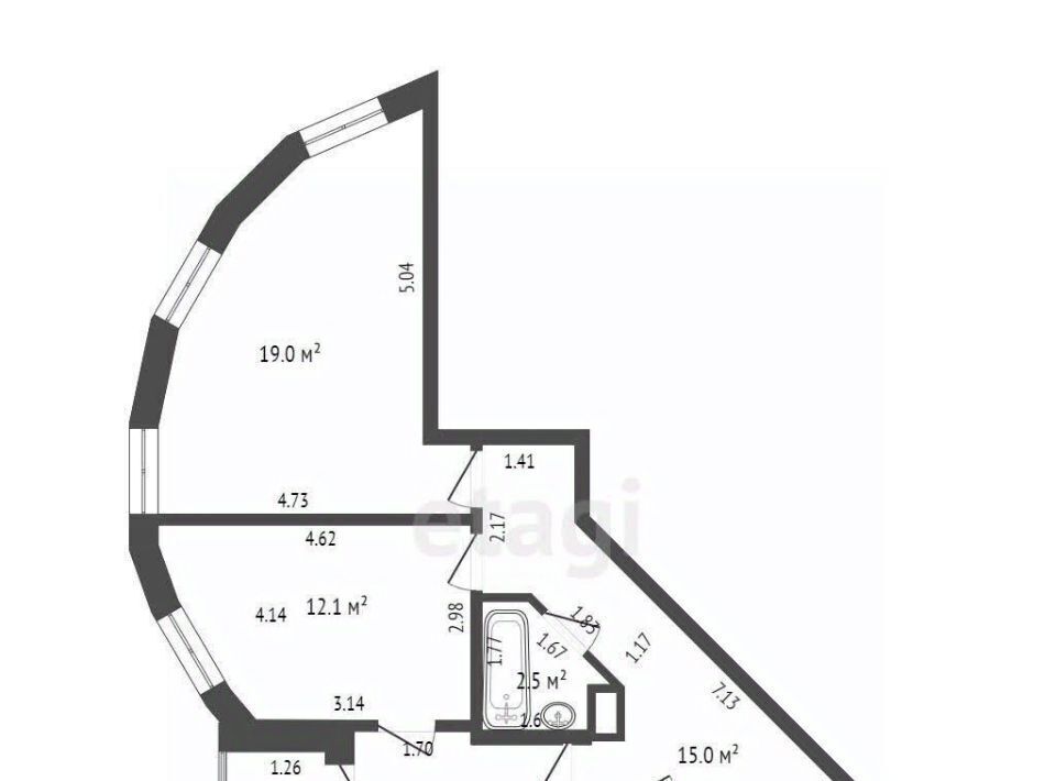 квартира г Якутск ул Губина 11 фото 9