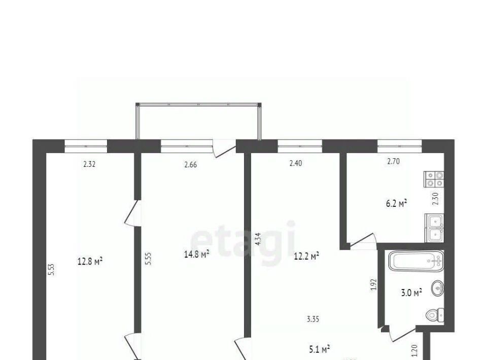 квартира г Якутск ул Орджоникидзе 44 фото 28