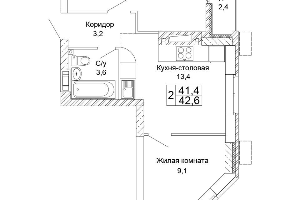 квартира г Волгоград ул 70-летия Победы 15 городской округ Волгоград фото 1