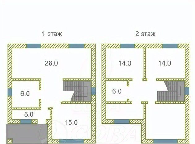 дом г Тюмень п Березняковский р-н Центральный ул Планетарная фото 7