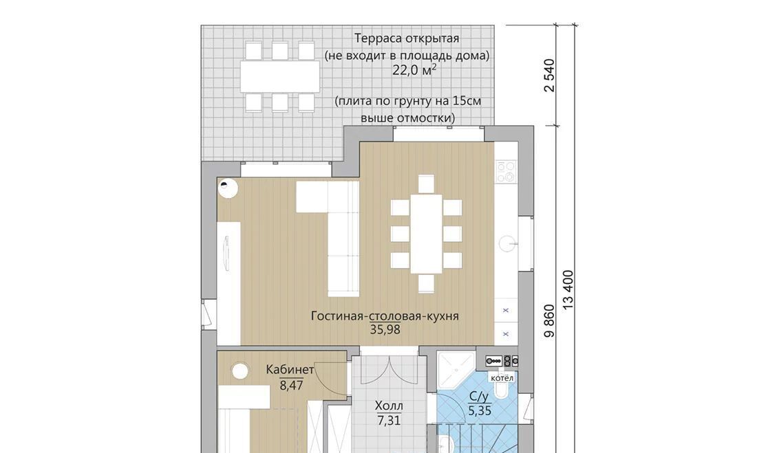 дом городской округ Истра д Андреевское ул 1-я Зеленая фото 1