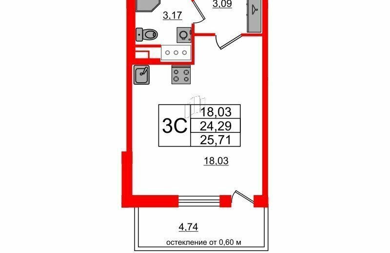 квартира г Санкт-Петербург метро Московская ул Кубинская 78е фото 1