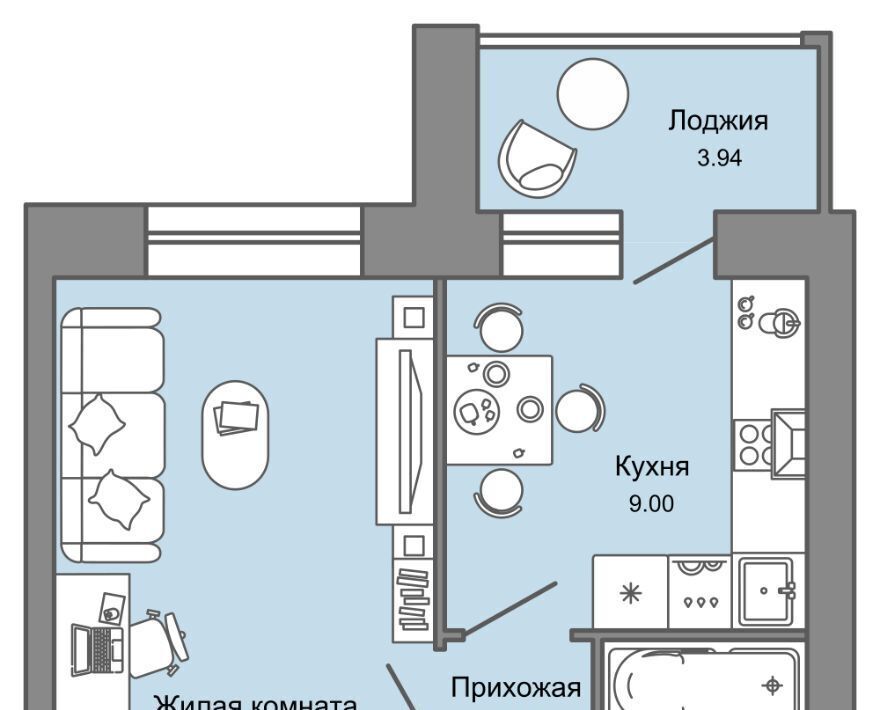 квартира г Киров р-н Ленинский Знак жилой комплекс фото 1