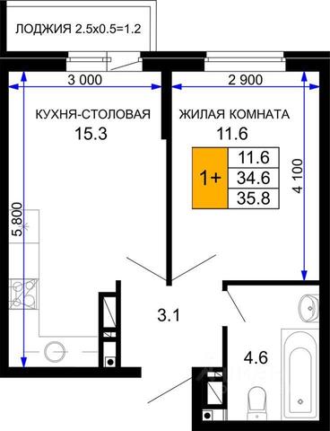 квартира ЖК «Дыхание» фото