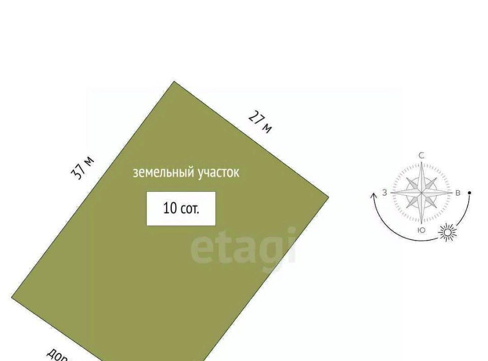 земля р-н Красносельский д Большое Андрейково ул Садовая Боровиковское с/пос фото 6