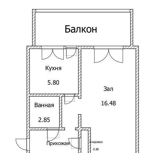 квартира г Ульяновск р-н Ленинский ул Маяковского 23 фото 13