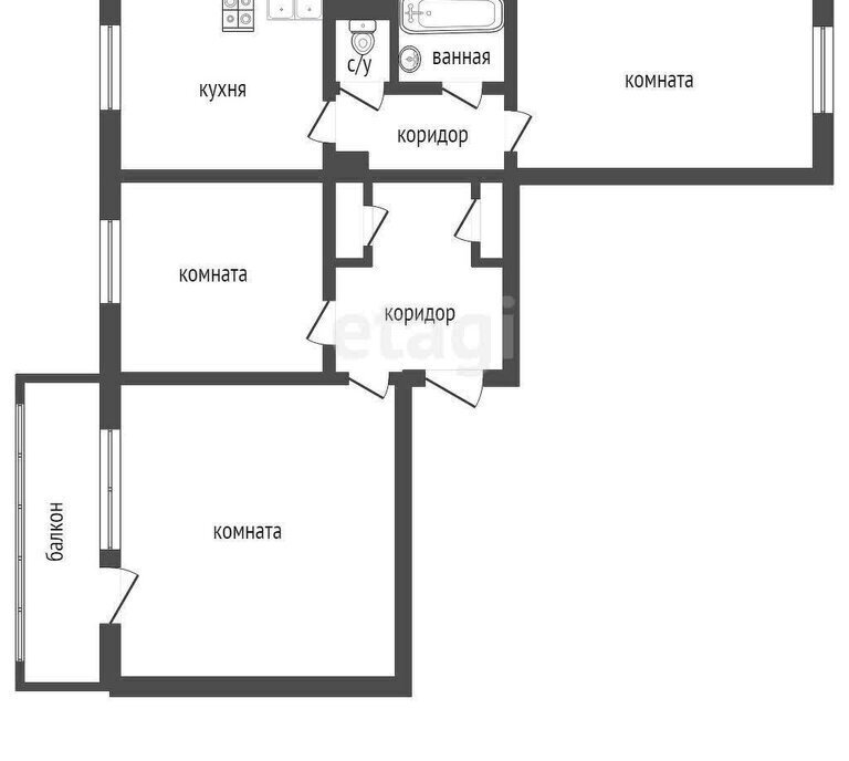 квартира г Нижний Тагил р-н Дзержинский ул Алтайская 39 фото 10