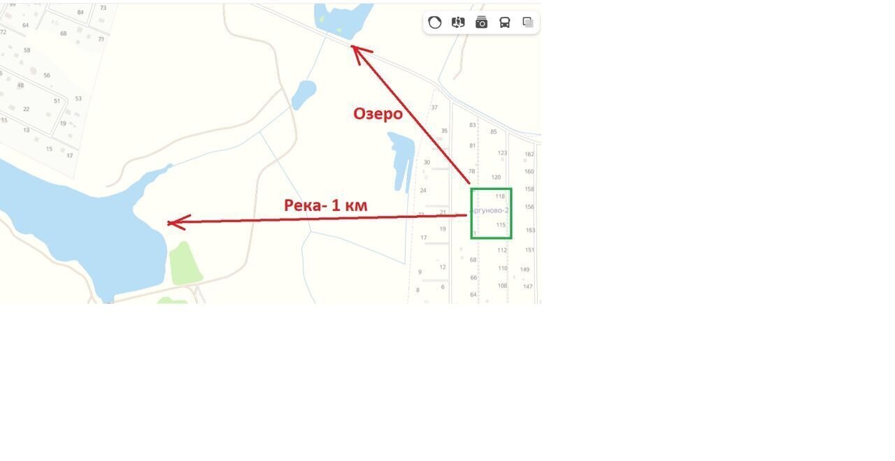 земля городской округ Воскресенск г Белоозёрский территория Аргуново-2, г. о. Воскресенск фото 1