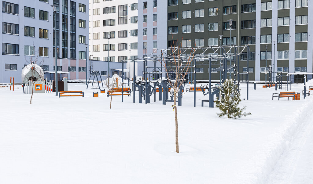 квартира г Санкт-Петербург п Парголово ЖК Parkolovo метро Проспект Просвещения ул Михайловская 16к/3 дорога фото 11