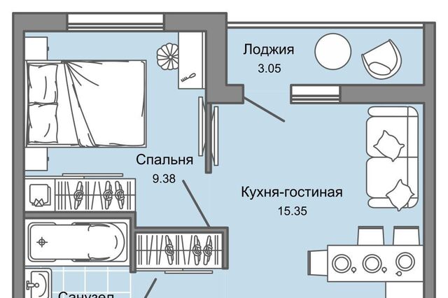 р-н Заволжский Новый Город ЖК «Светлые кварталы» 2 фото