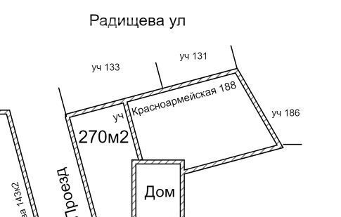 земля г Ульяновск р-н Ленинский ул Красноармейская 188 фото 1