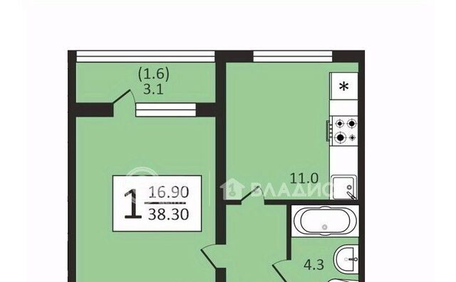 квартира р-н Центральный дом 140б/25 фото