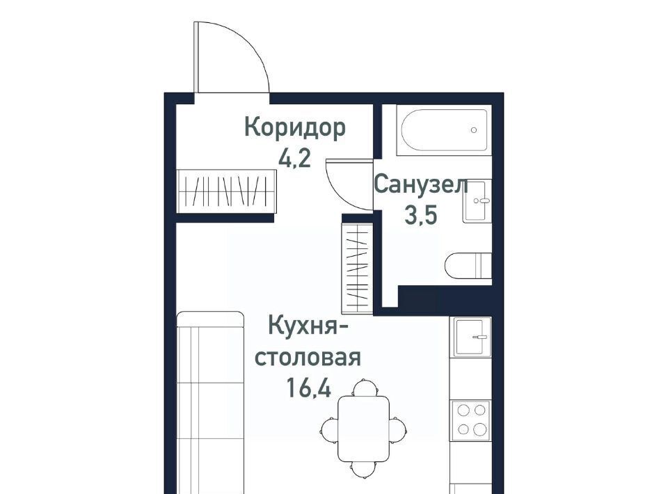 квартира р-н Сосновский п Западный р-н мкр Притяжение Кременкульское с/пос, 7-й кв-л фото 1