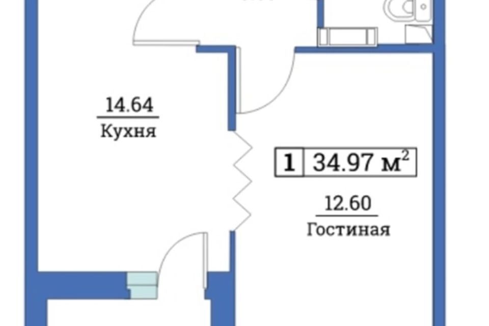 квартира р-н Всеволожский г Мурино ул Шувалова 48 фото 1