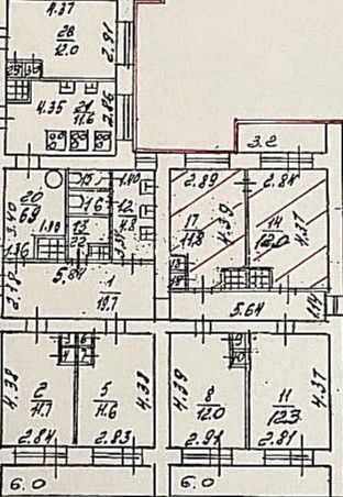 комната г Санкт-Петербург ул Антонова-Овсеенко 1к/2 Невский район фото 6