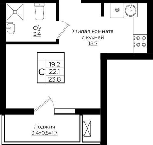 р-н Прикубанский ЖК «Европа-Сити» фото