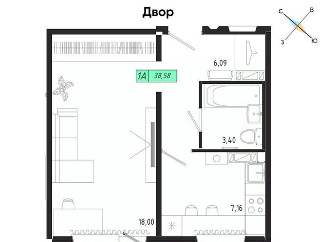 р-н Октябрьский тракт Иркутский 185б фото