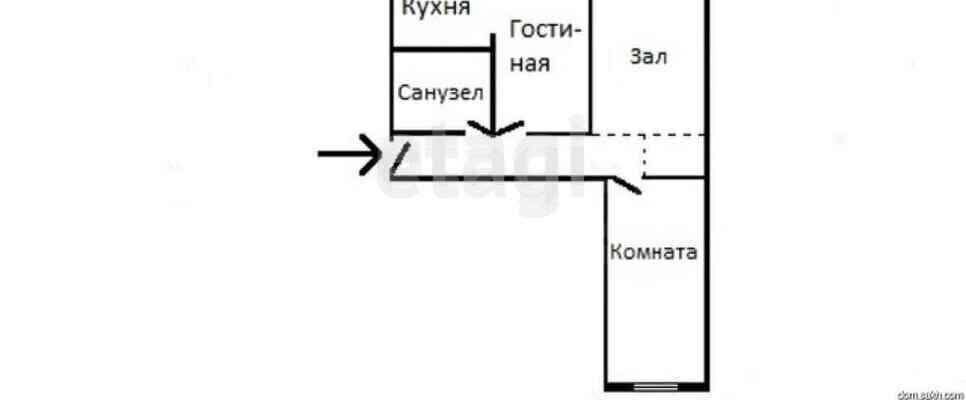 квартира г Салават ул Калинина 27 фото 17