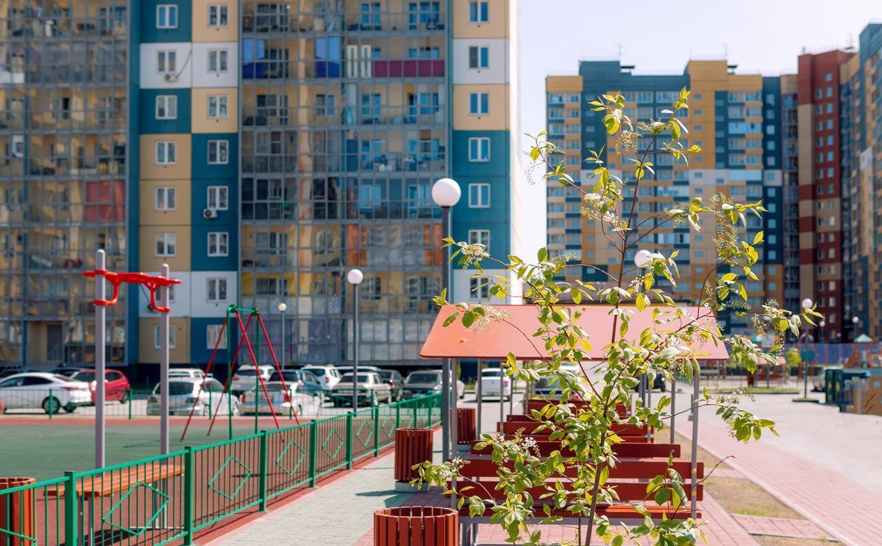 квартира г Новосибирск метро Площадь Гарина-Михайловского р-н Ленинский Квартал у реки «Аквамарин» фото 10