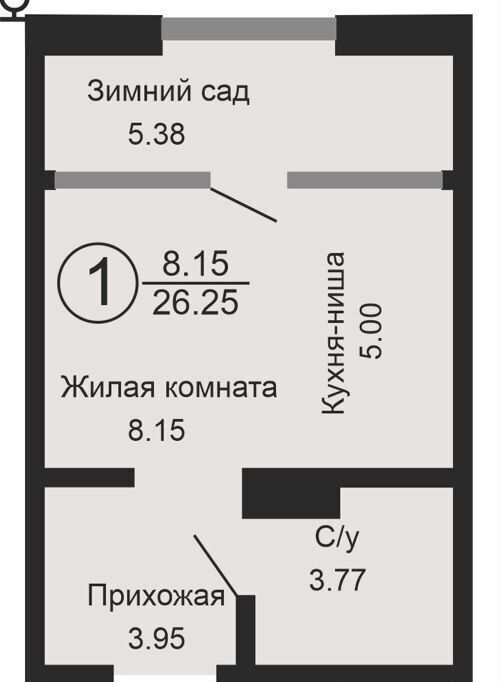 квартира г Оренбург р-н Ленинский ЖК «Новое Оренбуржье» фото 7