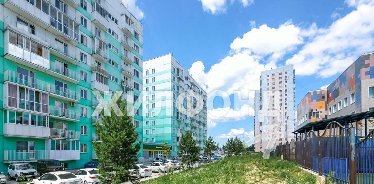 квартира г Новосибирск Золотая Нива ул Виталия Потылицына 9/4 фото 20