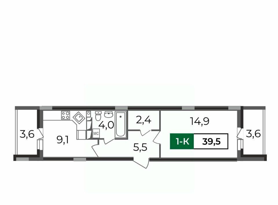 квартира г Владимир р-н Октябрьский б-р Сталинградский 7 фото 1