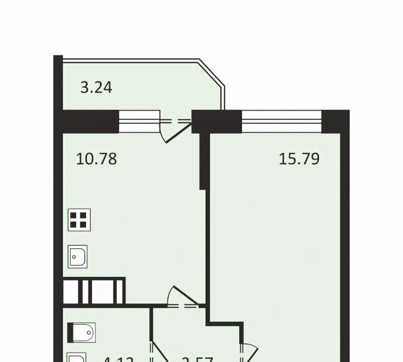 квартира р-н Всеволожский г Мурино б-р Петровский 3к/1 Девяткино фото 2