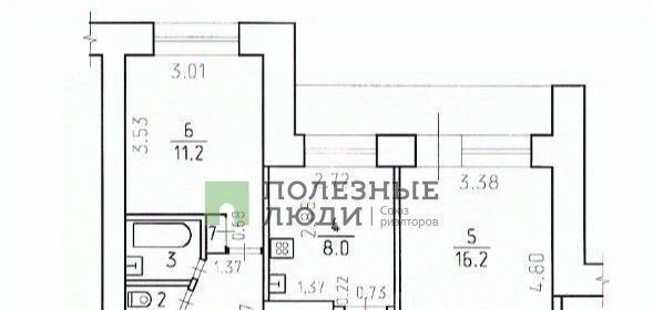 квартира г Ижевск р-н Устиновский ул Молодежная 101 фото 8