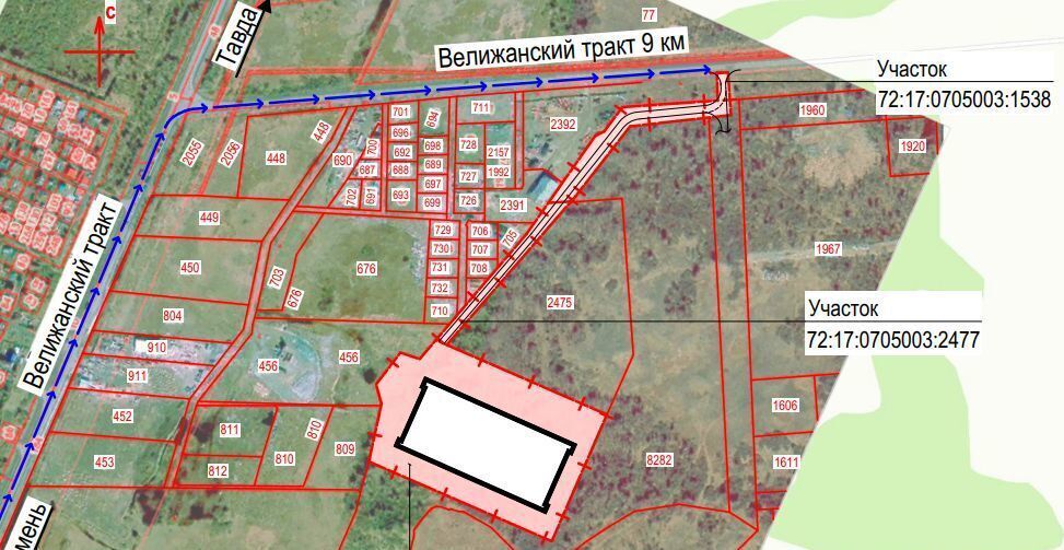 производственные, складские г Тюмень р-н Ленинский тракт Велижанский 1 километр, 9-й фото 4