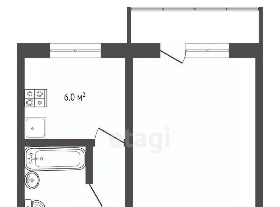 квартира г Чита р-н Центральный ул Красной Звезды 8 фото 9