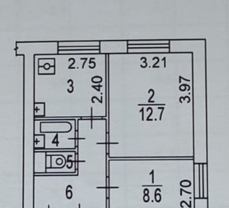 квартира г Москва метро Кленовый бульвар наб Нагатинская 60к/1 фото 2