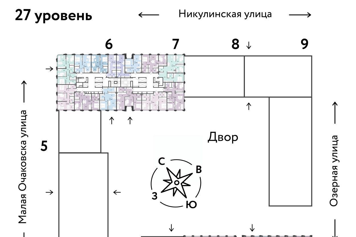 квартира г Москва метро Озерная ул Озёрная 42с/7 фото 2