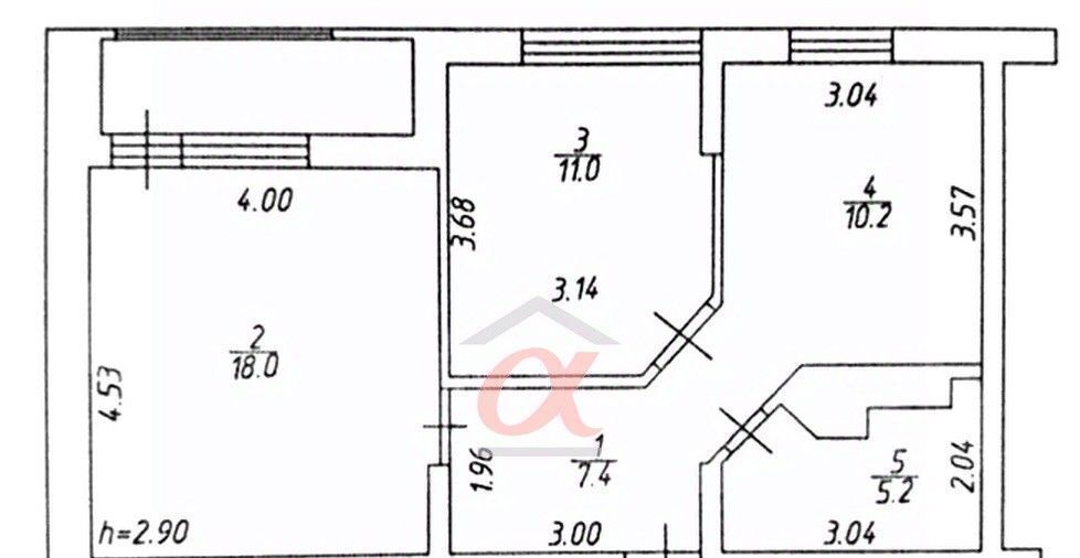 квартира г Кемерово р-н Заводский ул Веры Волошиной 38а фото 2