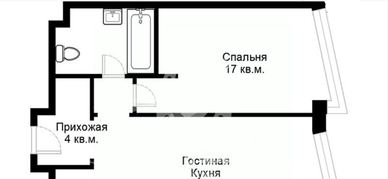 квартира г Москва метро Кутузовская 1-й Сетуньский проезд, вл 6 фото 11