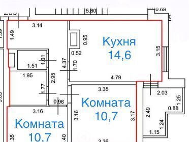 квартира р-н Всеволожский г Кудрово ул Столичная 11к/3 Улица Дыбенко, Заневское городское поселение фото 5