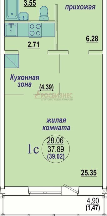 квартира г Новосибирск р-н Кировский ул Бронная 45/6 ЖК «Просторный» Площадь Маркса фото 3