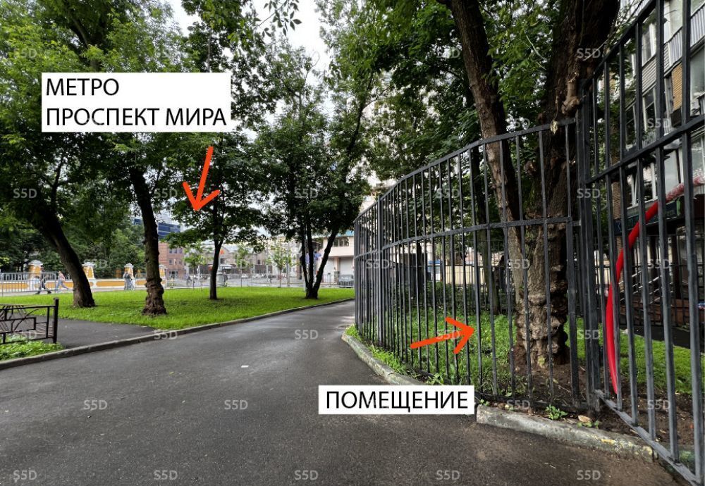 торговое помещение г Москва метро Проспект Мира ул Гиляровского 33 фото 4