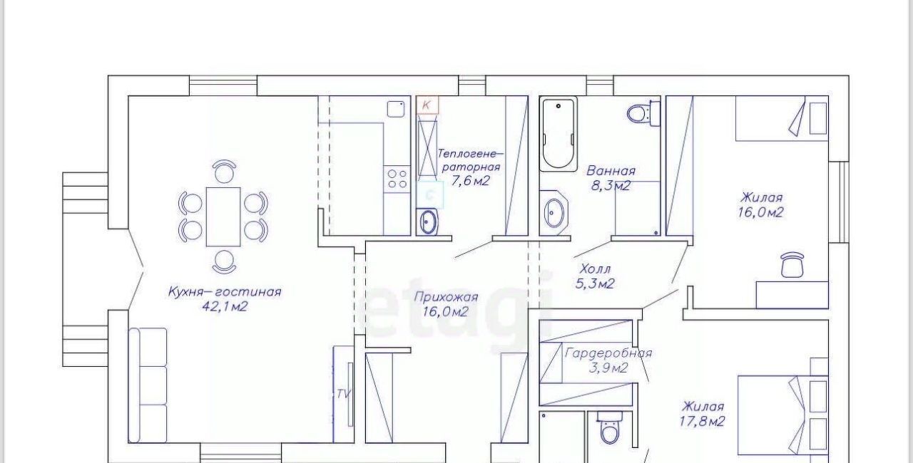 Продам дом на улице Им. Буткевича в городе Ессентуках 130.0 м² на участке  5.0 сот 15500000 руб база Олан ру объявление 122866976