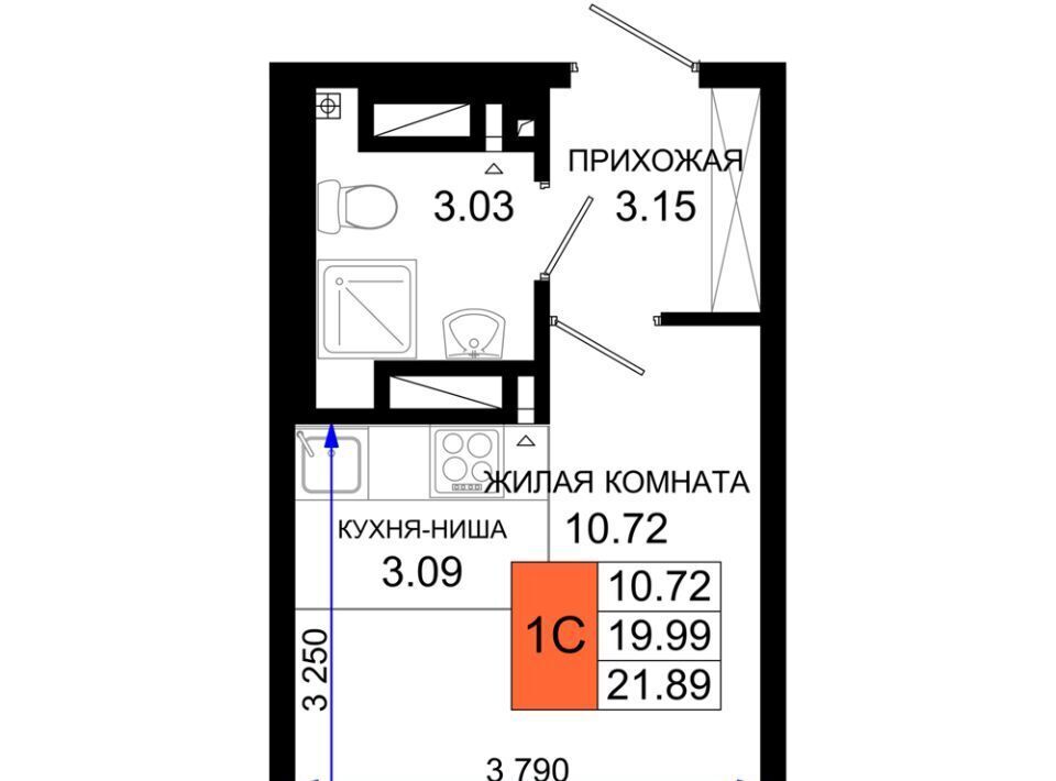 квартира г Ростов-на-Дону р-н Октябрьский пер Нефтекачка ЖК «Октябрь Парк» фото 1