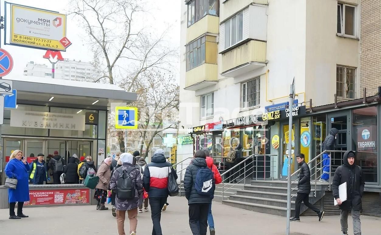 торговое помещение г Москва метро Кузьминки пр-кт Волгоградский 80/2к 1 муниципальный округ Кузьминки фото 5