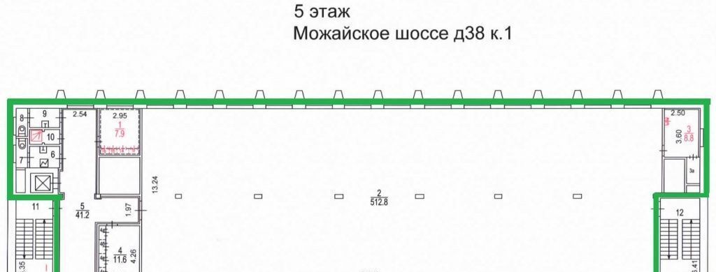 свободного назначения г Москва Давыдково ш Можайское 38к/1 муниципальный округ Можайский фото 3