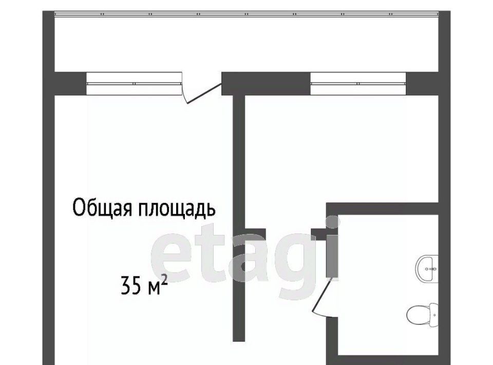 квартира р-н Томский Поселок Зональная ст., Южные Ворота мкр, ул. Виталия Грачева, 2А фото 23