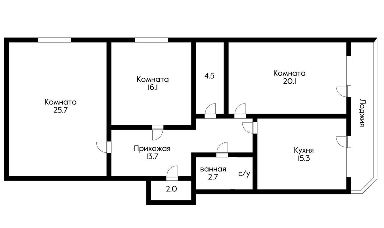 квартира г Краснодар р-н Центральный ул им. Димитрова 3/1 фото 14