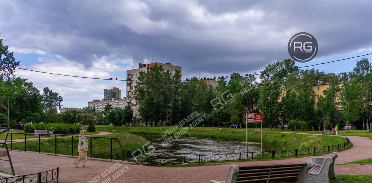 квартира г Санкт-Петербург метро Проспект Ветеранов ул Лёни Голикова 98к/2 фото 3