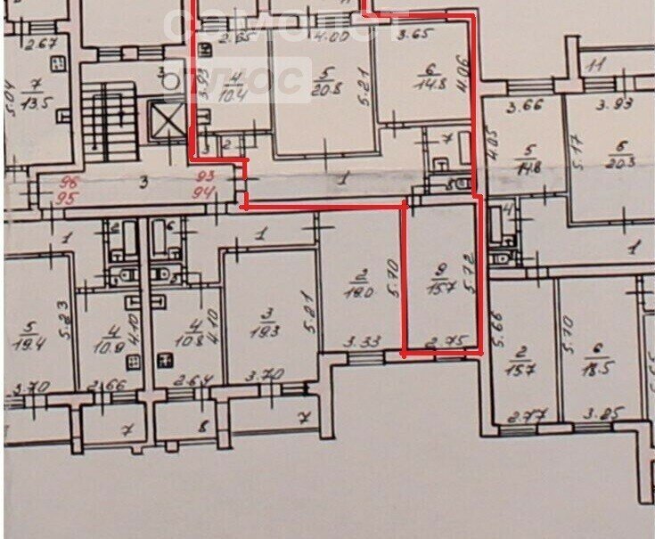 квартира г Воронеж р-н Коминтерновский ул Владимира Невского 15 фото 17